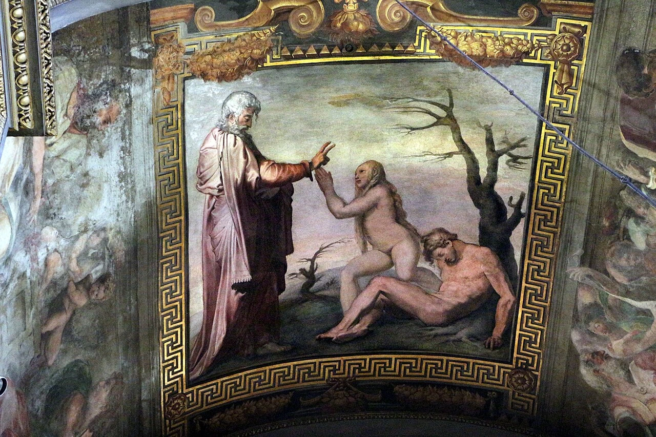 Perin del Vaga - San Marcello al Corso, Roma, Creazione di Eva